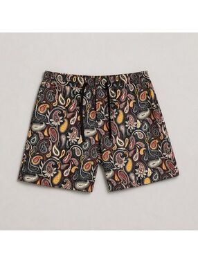 Wood Wood ‘Roy Paisley’ Swim Shorts Size M